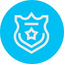 DEA Controlled Icon Blue